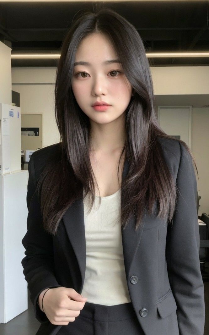 サンプル画像3:【美女名録】vol6.7  秘書の誘惑。冷たくても、惹かれてしまう。 199枚  【AIグラビア写真集】(AI美女制作参謀本部4課) [d_549744]