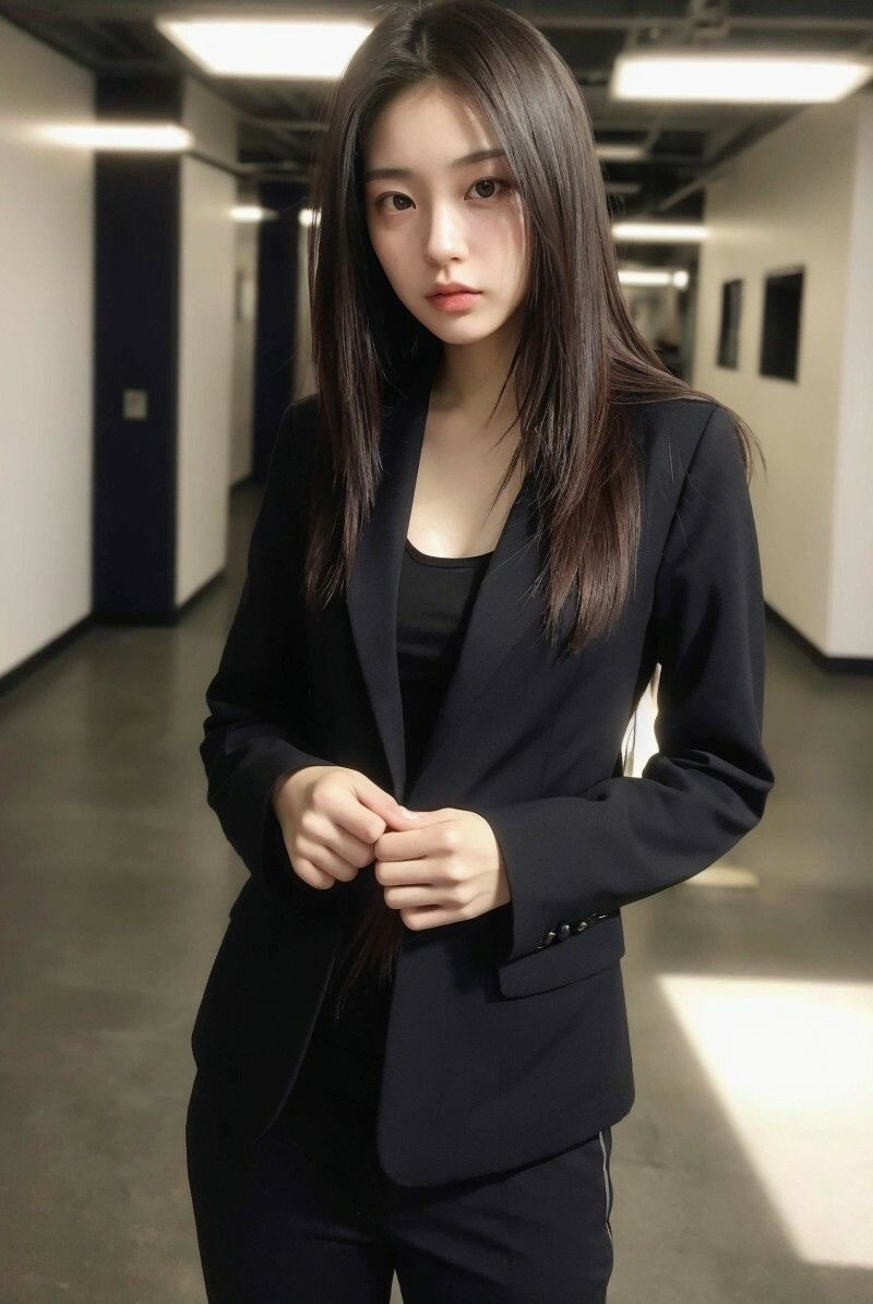 サンプル画像4:【美女名録】vol6.7  秘書の誘惑。冷たくても、惹かれてしまう。 199枚  【AIグラビア写真集】(AI美女制作参謀本部4課) [d_549744]