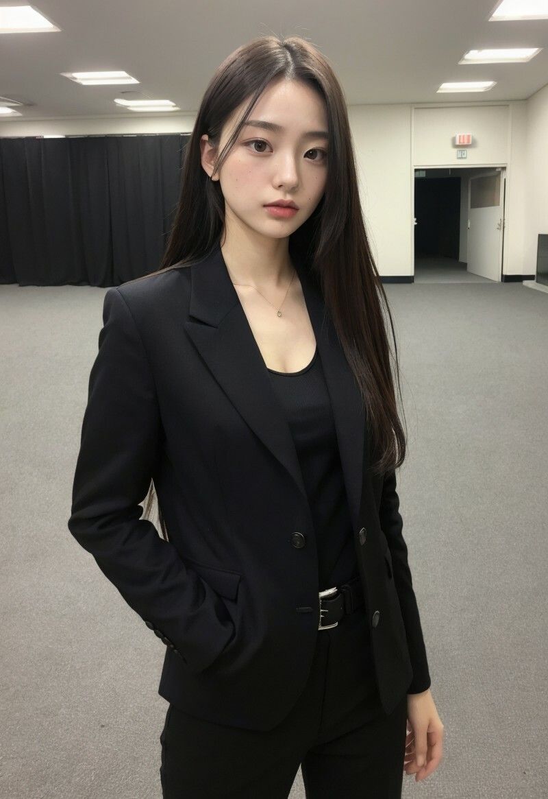 サンプル画像5:【美女名録】vol6.7  秘書の誘惑。冷たくても、惹かれてしまう。 199枚  【AIグラビア写真集】(AI美女制作参謀本部4課) [d_549744]