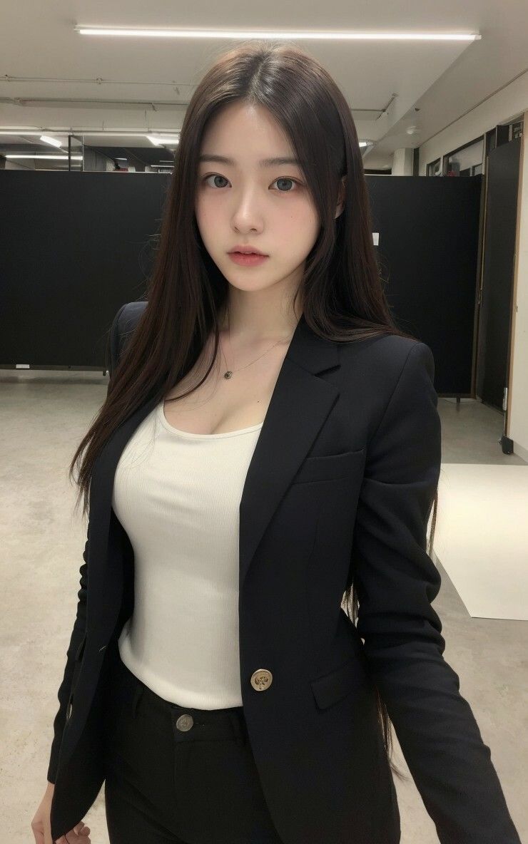 サンプル画像6:【美女名録】vol6.7  秘書の誘惑。冷たくても、惹かれてしまう。 199枚  【AIグラビア写真集】(AI美女制作参謀本部4課) [d_549744]