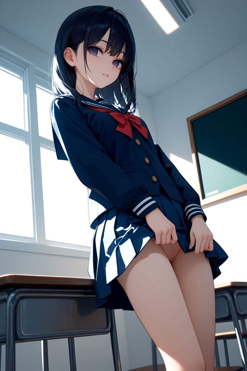 サンプル画像2:ハレンチ学園〜JKとのドキドキ体験！〜パート1(ちゃっぷす) [d_549756]