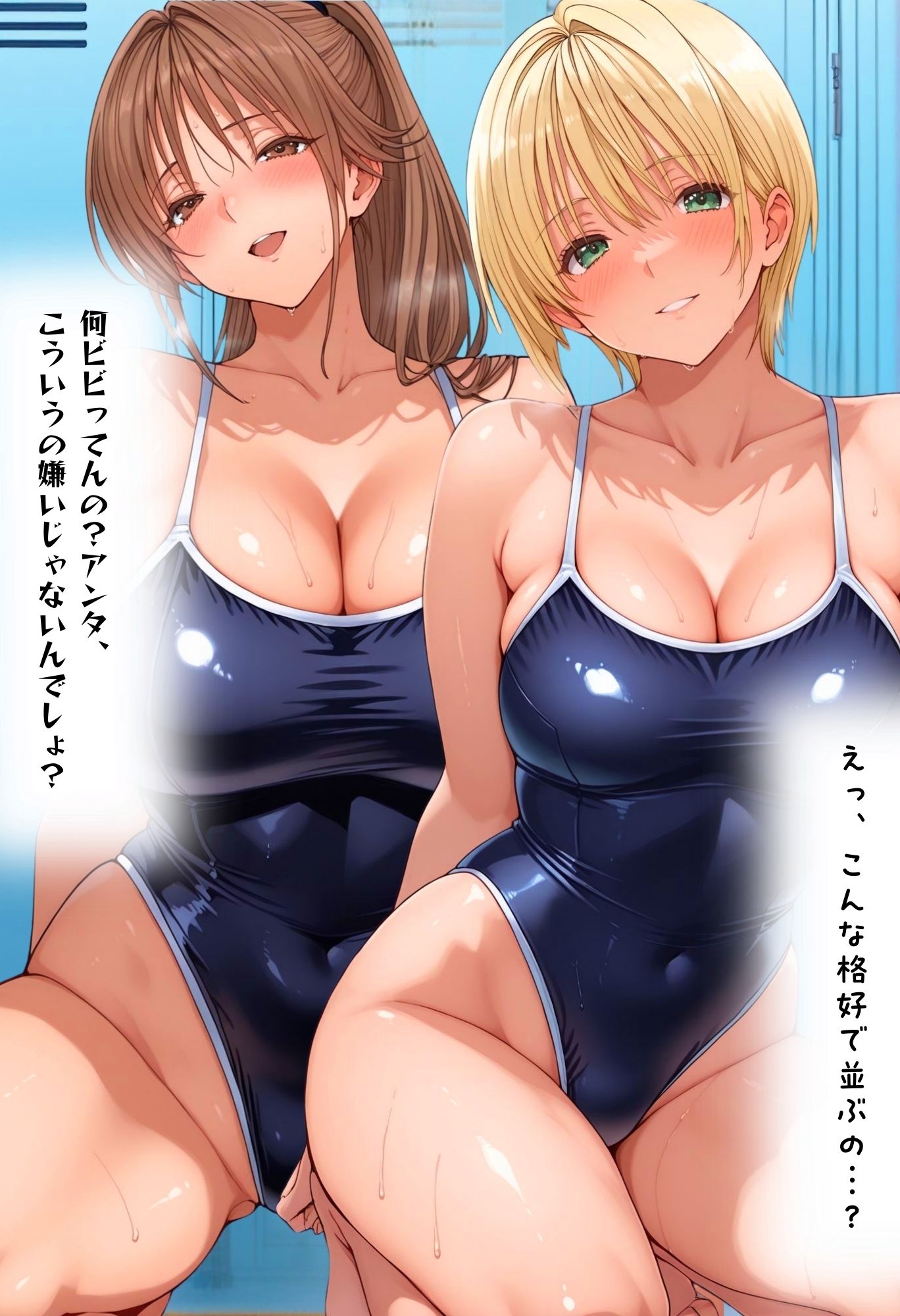 サンプル画像1:スク水100％(パイパイロット) [d_549804]