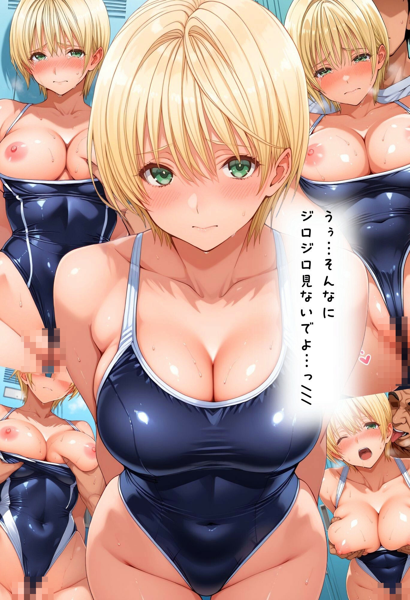 サンプル画像2:スク水100％(パイパイロット) [d_549804]