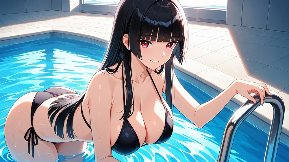 サンプル画像4:巨乳黒髪清楚モデルと淫らな茶髪美女との秘密撮影で発情堕ち【350枚収録】【4K】【FANZA専売】(御一堂) [d_549807]