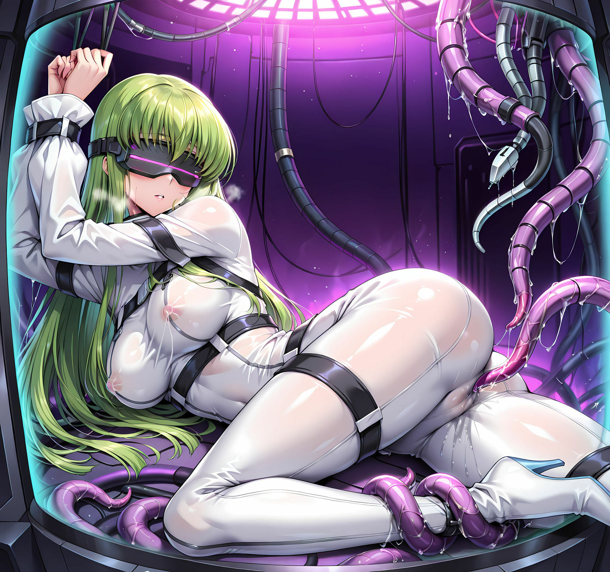 サンプル画像6:魔女拘束洗脳悪堕ち〜ドスケベ交尾〜(ochiruevil) [d_549834]