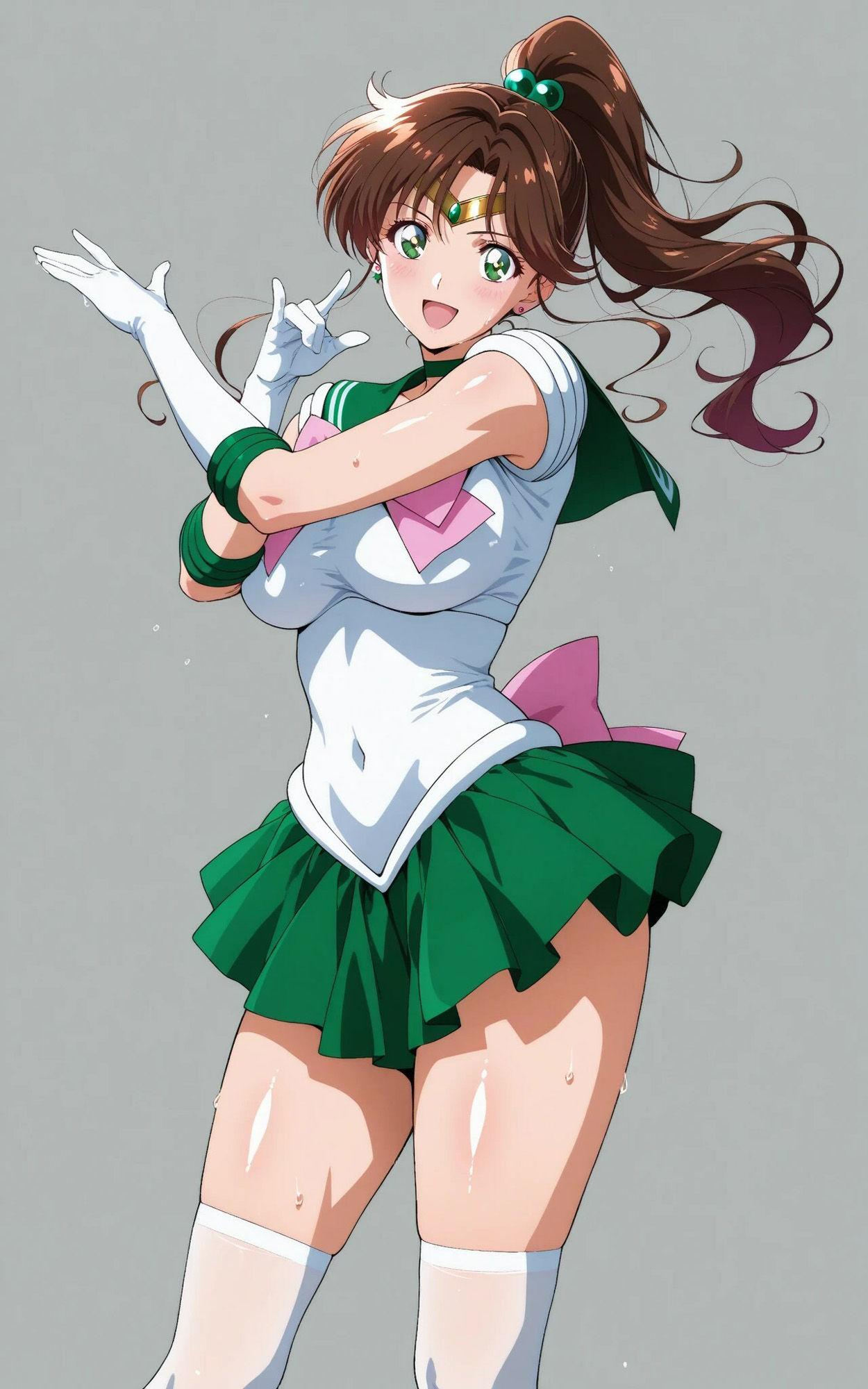 【発情美少女】美少女戦士セーラー〇ーン セー〇ージュピター編 画像1