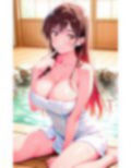 【発情美少女】彼女、お借りし〇す 水〇千鶴  温泉編