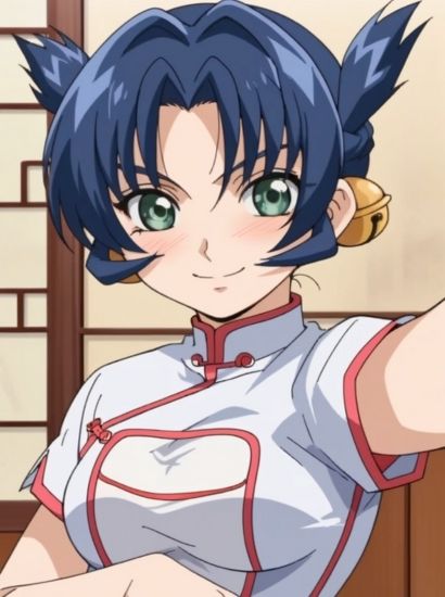 史上最強の弟子ケンイチの馬連華から送られてきた自撮り写真_0