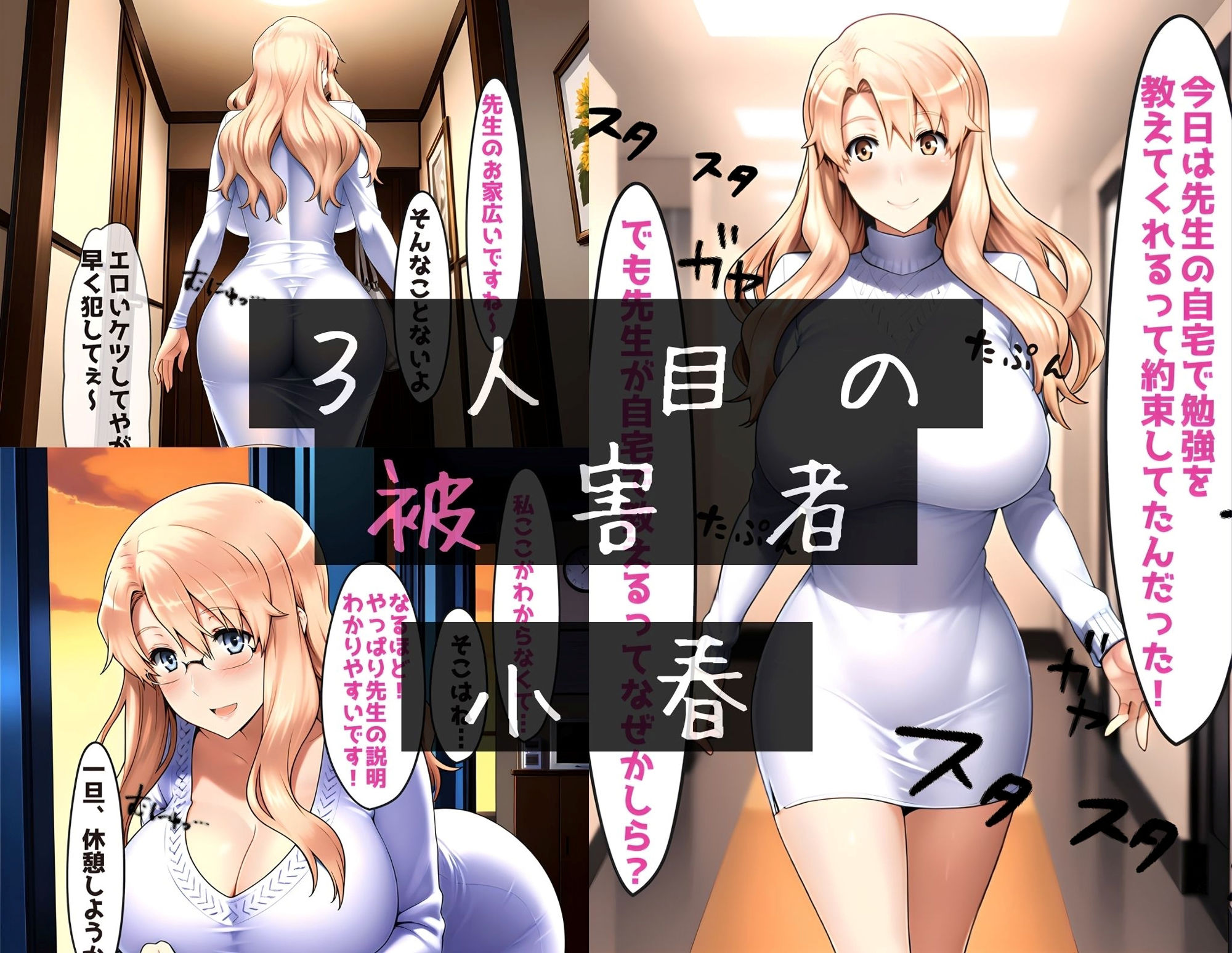 サンプル画像1:橘さん家の性事情  うぶな小春を奴●調教(ぶるーしゃとー) [d_549911]