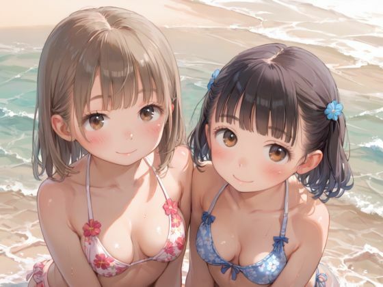 サンプル画像2:ロリっ子たちの種付け夏休み(むちむちペンギン) [d_549971]