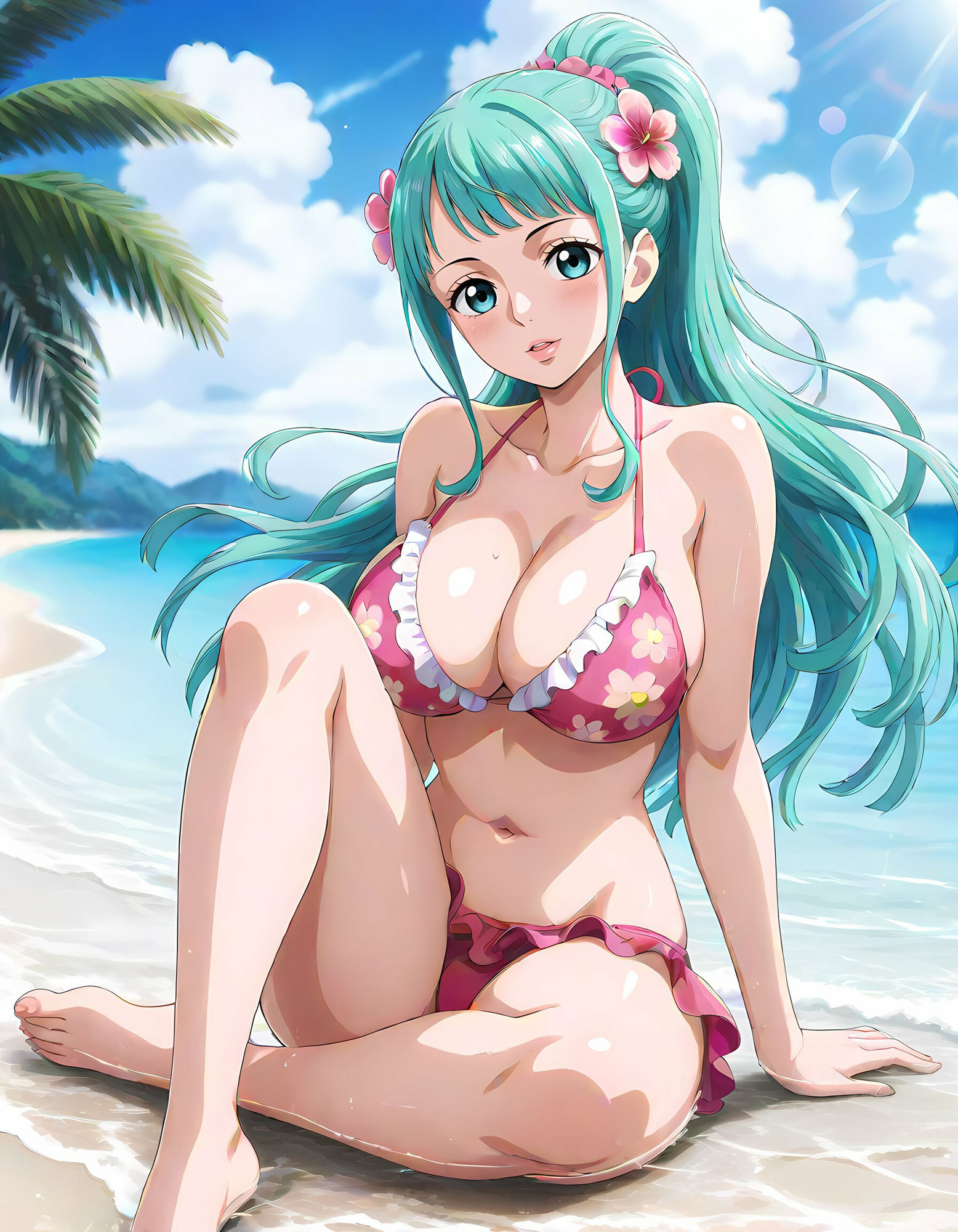 サンプル画像2:光月日和との濃厚な夏(お宝ガールズ) [d_550015]