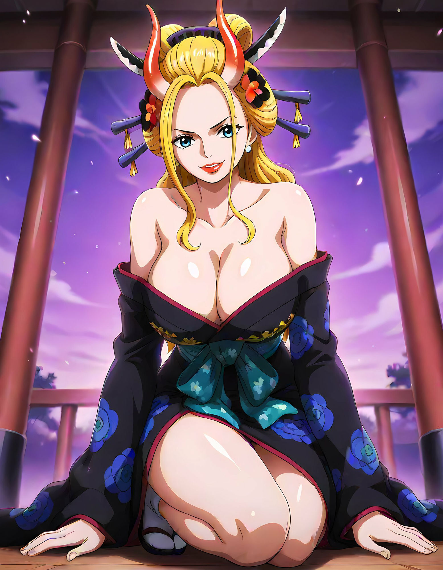 ブラックマリアとの濃厚な時間 画像1
