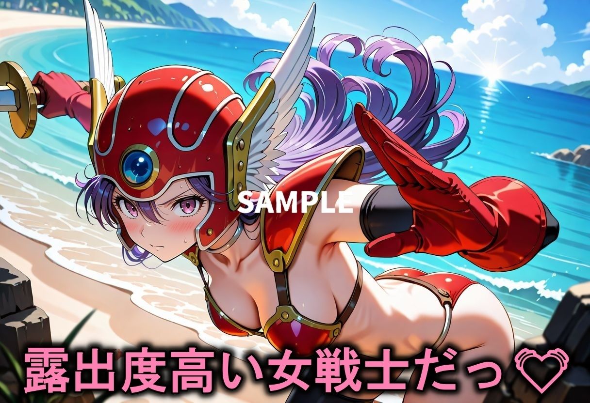 サンプル画像2:コスプレクエスト〜女戦士編〜(Trident（トライデント）) [d_550037]