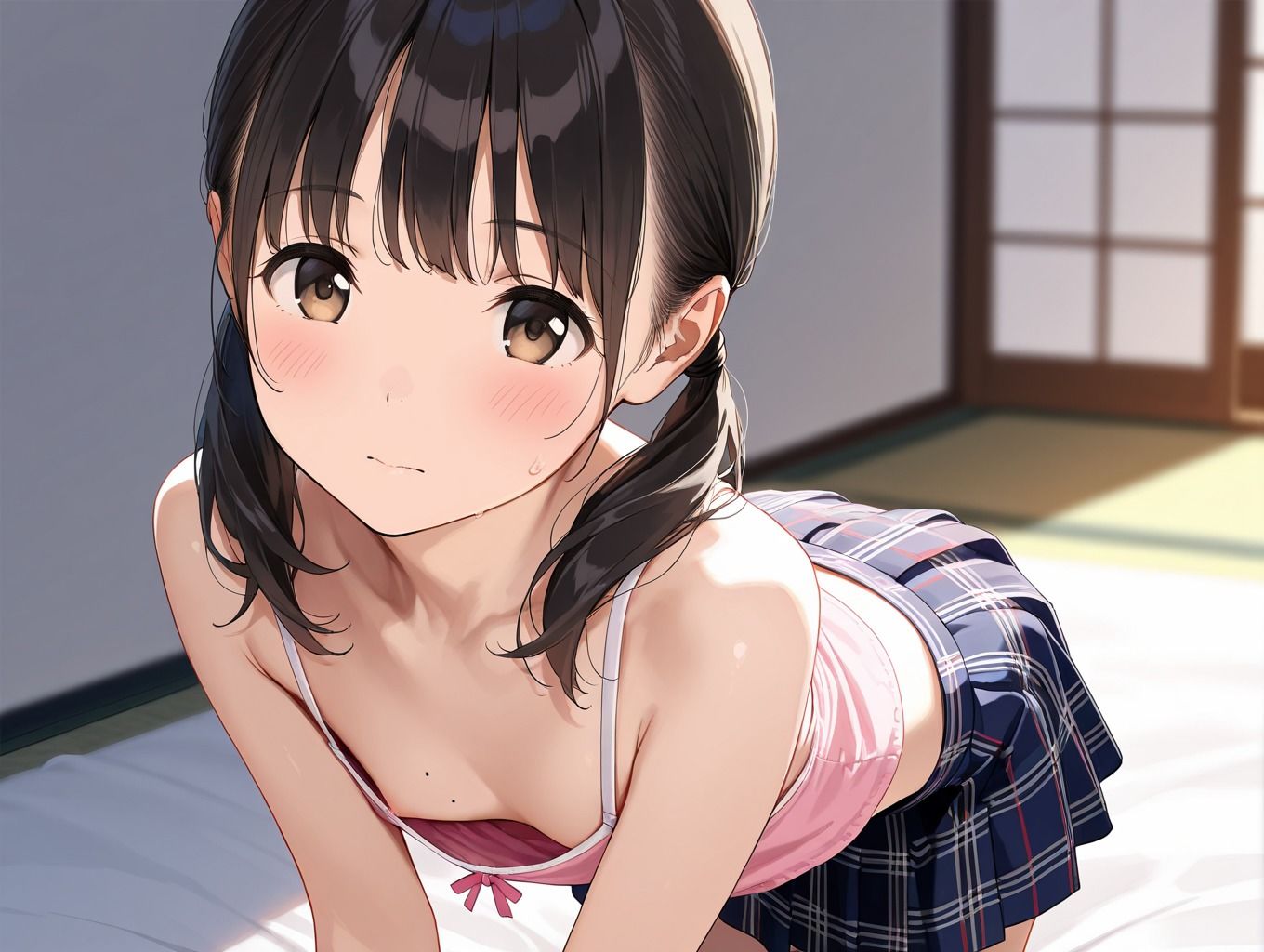 サンプル画像5:貧乳つるぺた娘たち、パパのオチンポで本気堕ち(生はむ少女) [d_550045]