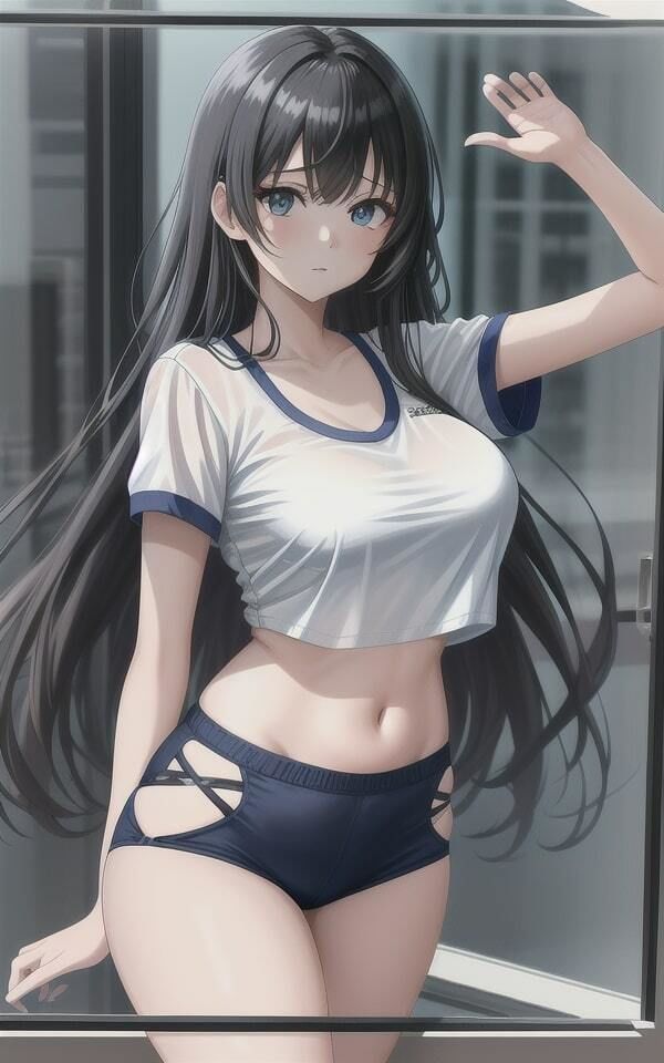 マドンナ体操着JKの着替えを覗いて・・・えちえちな豊満ボディ集 画像2