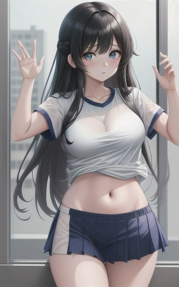 マドンナ体操着JKの着替えを覗いて・・・えちえちな豊満ボディ集 画像4