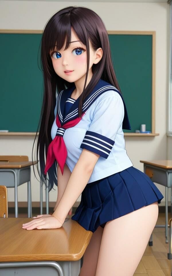 「パンツ見せて・・・」48歳童貞先生の抑えられない欲求を援交で爆発SEX! 画像6
