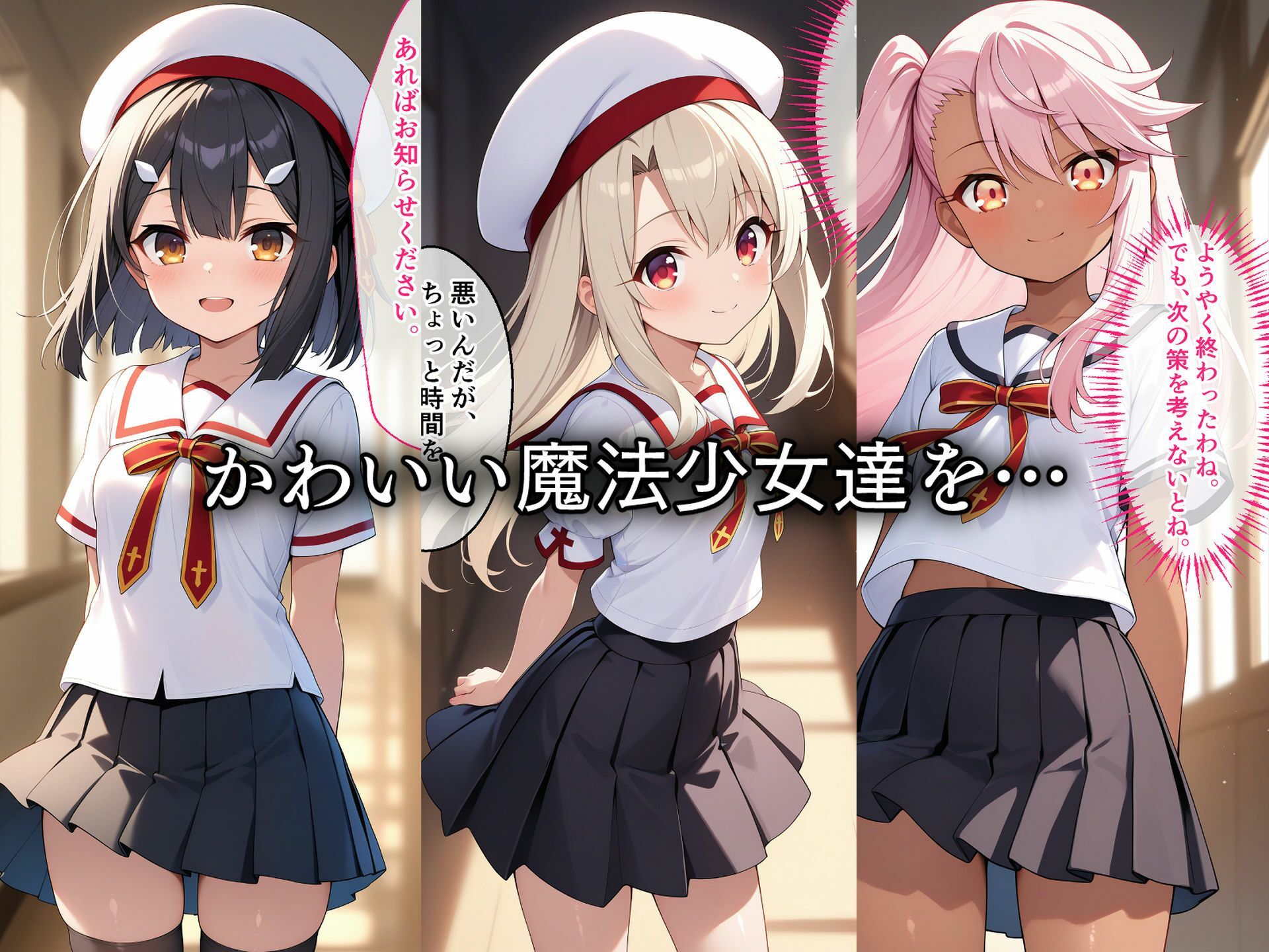 寝取られた魔法少女達～催〇アプリで種付け完了1