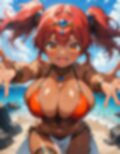 褐色ダンサーイラスト集 画像1