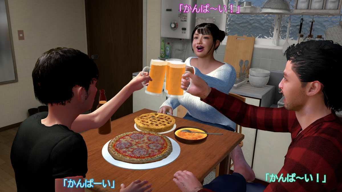 サンプル画像1:爆乳兄嫁すみれの誘惑NTR中出し童貞卒業！「4K版」(秘密らぶ) [d_550281]