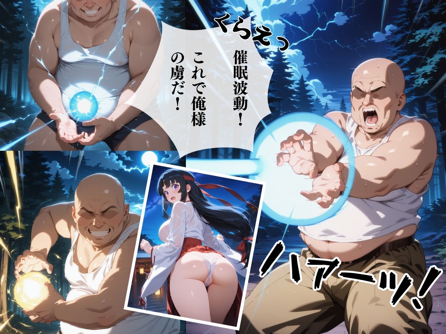 【完全敗北】〜武者巫女ト●エ、堕落の刻〜 画像3