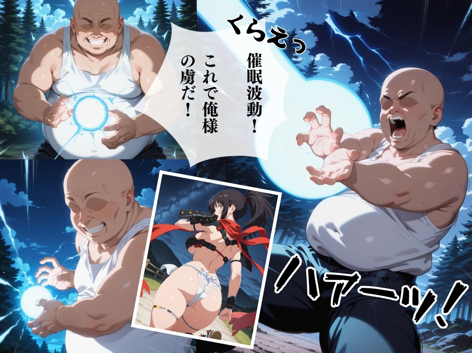 サンプル画像3:【完全敗北】戦陣の侍の終焉 〜催●波動に侵されたイ●ミ〜(種きゅん☆ハーレム計画) [d_550312]