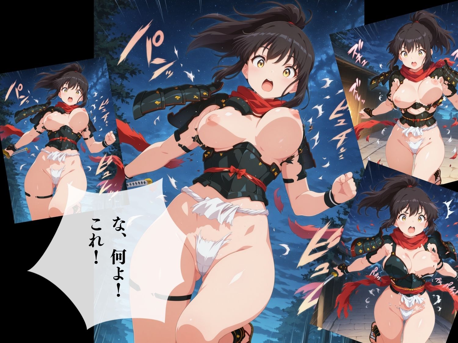 サンプル画像4:【完全敗北】戦陣の侍の終焉 〜催●波動に侵されたイ●ミ〜(種きゅん☆ハーレム計画) [d_550312]