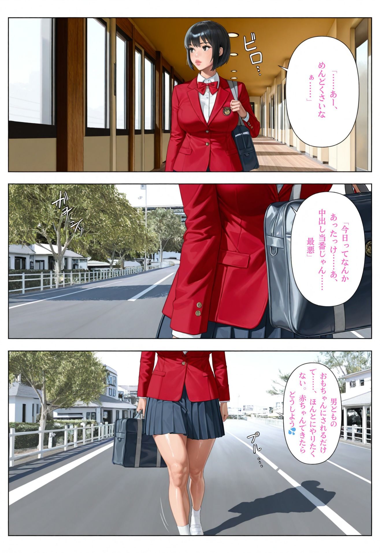 サンプル画像1:日替わり  中〇し  当番(AI美女あむ) [d_550318]