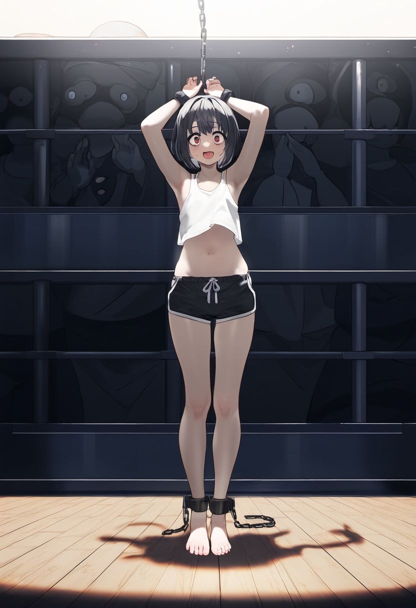 サンプル画像6:AI少女拘束絵巻7巻(眠らずの書庫) [d_550377]