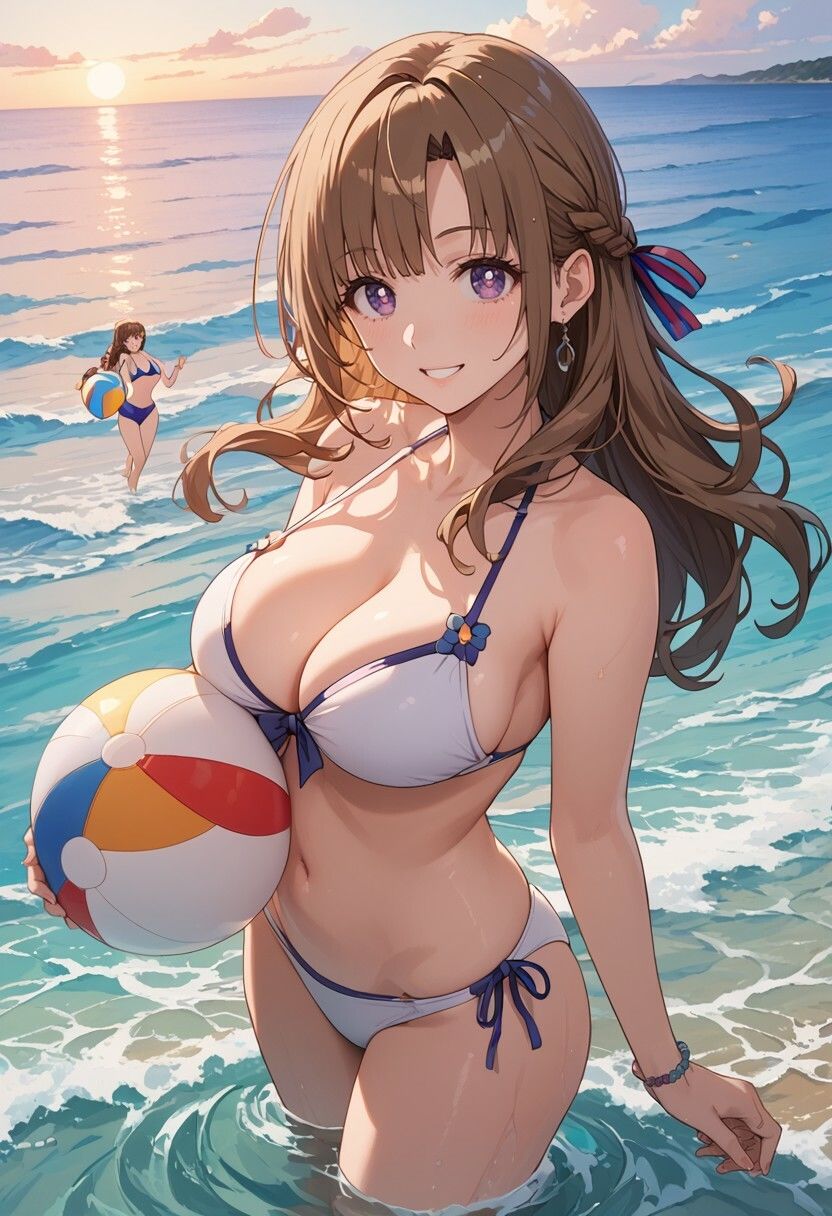サンプル画像3:南国リゾートでヤリまくり母子相姦 大好真◯子(maz) [d_550385]