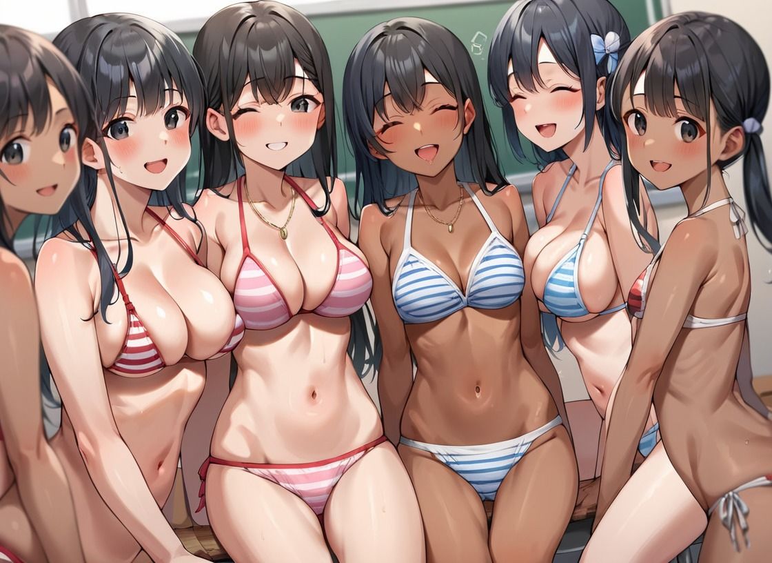 サンプル画像2:「ハーレム学園！クラスメイトは全員僕の彼女2」(カムジャタン) [d_550420]