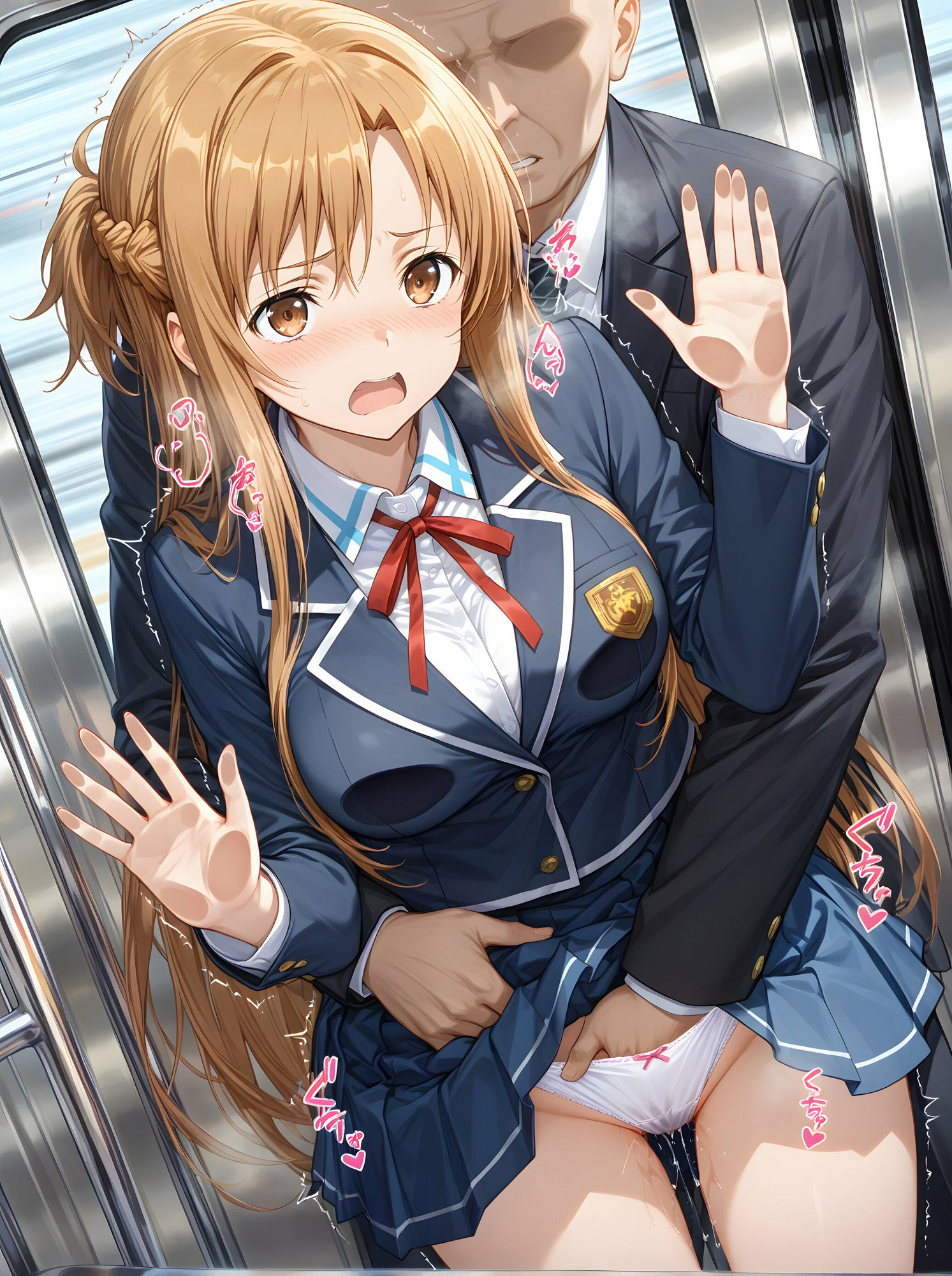 サンプル画像3:アスナが痴●オジサンに寝取られて孕むまで(雪月花) [d_550475]