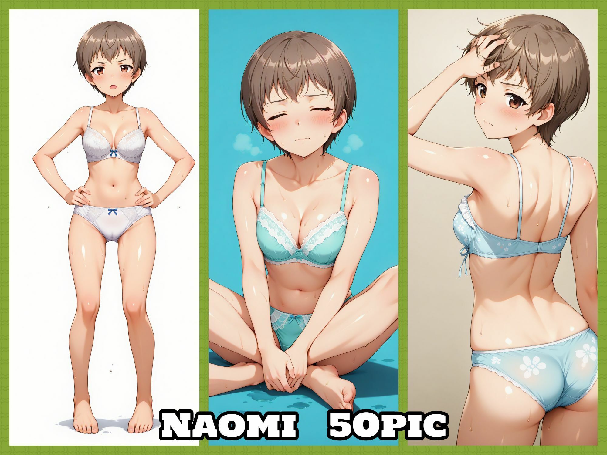 サンプル画像5:Girls underwear panties and bra サンダース大学附属編(令和の池田亀太郎) [d_550483]