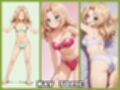 Girls underwear panties and bra サンダース大学附属編