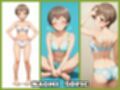 Girls underwear panties and bra サンダース大学附属編