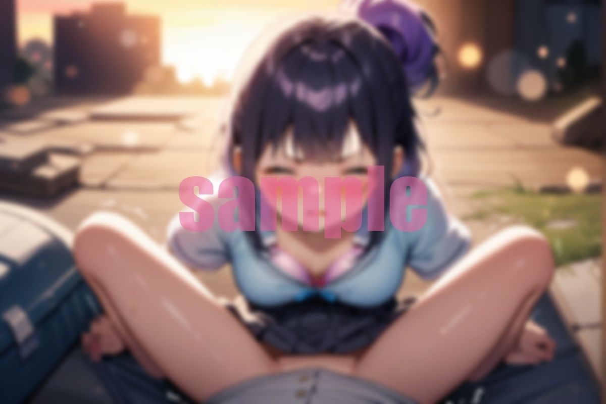 サンプル画像6:レンタル生徒ご卒業！！必死にぷるぷる跨る姿を目に焼き付けてはや3年(彊食自AI) [d_550498]