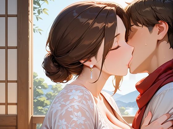 【エロ漫画】熟女ホテル ハネムーン中の夫を寝とる熟女ホテルスタッフ4