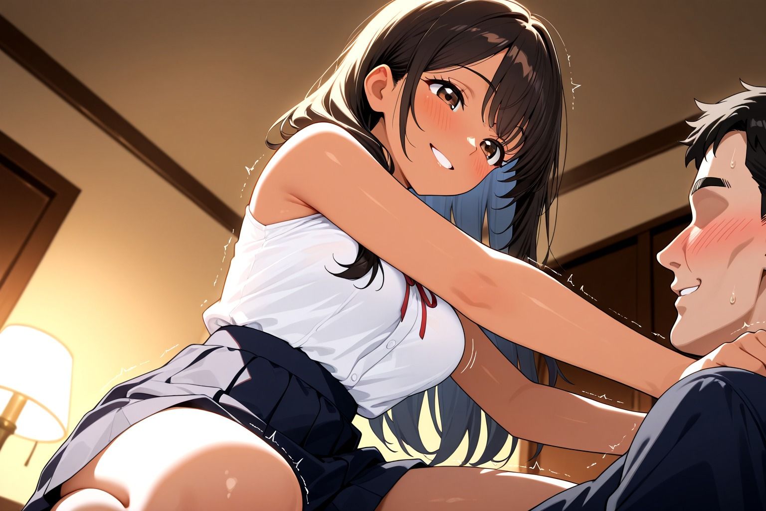 サンプル画像1:催●学園  生意気な巨乳に愛の性指導(デスピール) [d_550738]