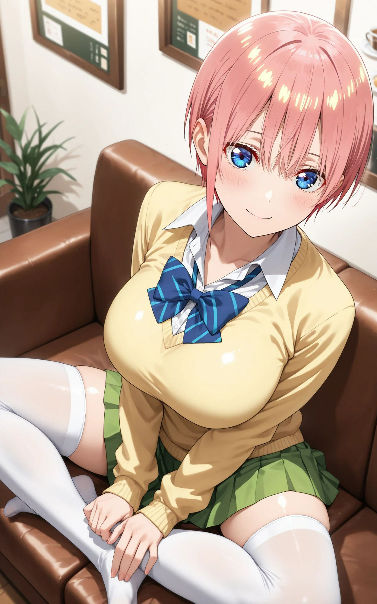 サンプル画像3:【発情美少女】五等分〇花嫁  中野〇花(画像生成マン) [d_550768]