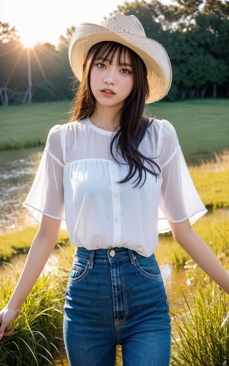 サンプル画像1:AI美女写真集┃シースルーな美女(AI美女写真集┃清楚な大人) [d_550769]