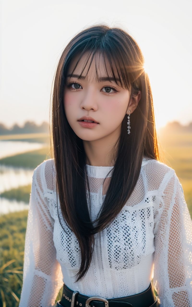 サンプル画像4:AI美女写真集┃シースルーな美女(AI美女写真集┃清楚な大人) [d_550769]