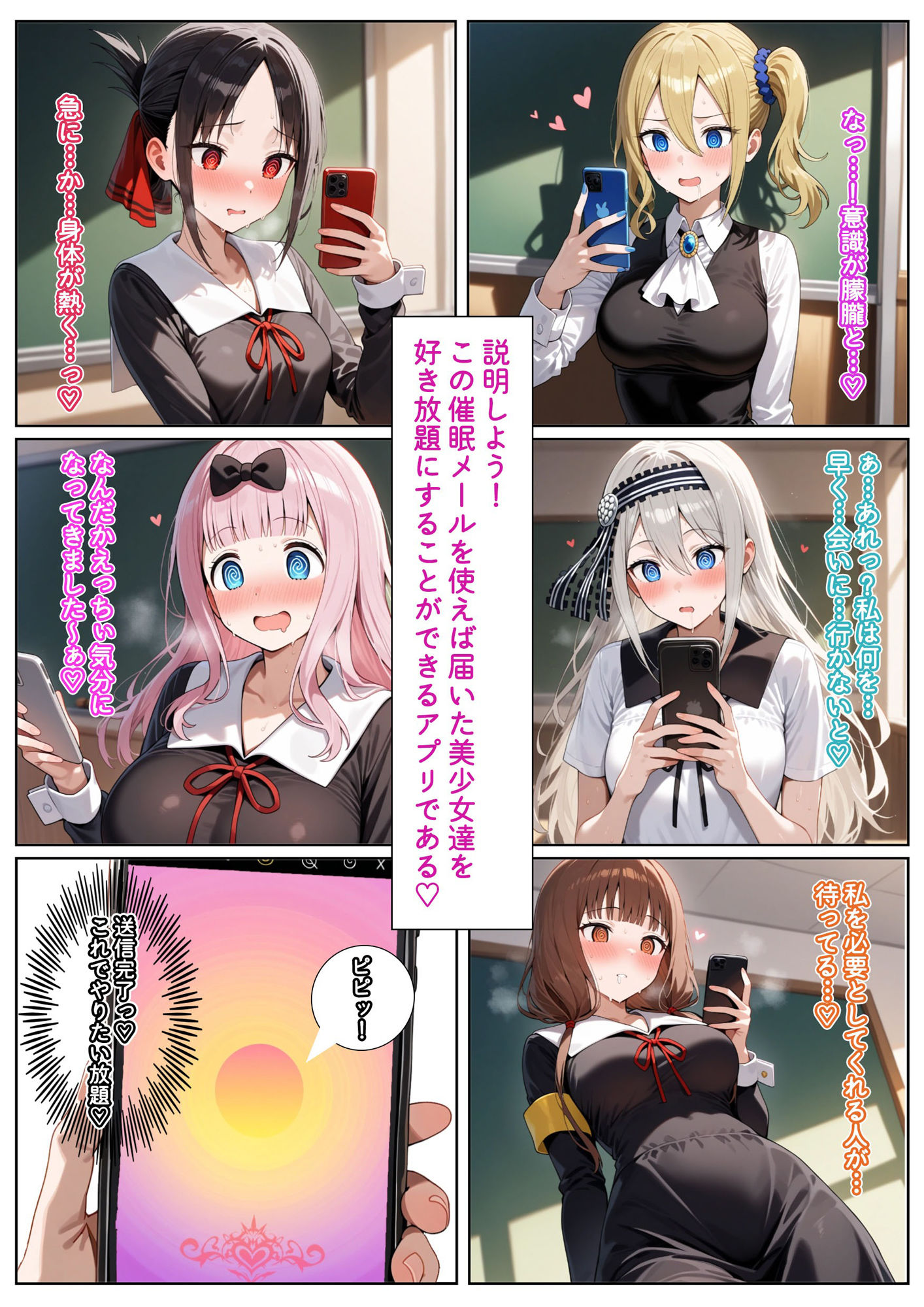 サンプル画像1:かぐや様はパコリたい-催◯調教編-(ぱぱん氏) [d_550804]