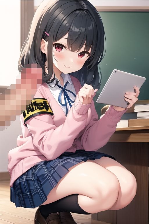 サンプル画像5:JK LEAKS 31 風紀委員長のおちんちんチェック編 -【包茎ちんぽ皮むきアニメ付】(AniyA) [d_550840]