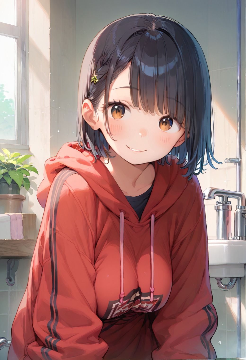 サンプル画像4:巨乳ロリ孕ませ  童顔巨乳少女をオナホ化！(くみん) [d_550852]