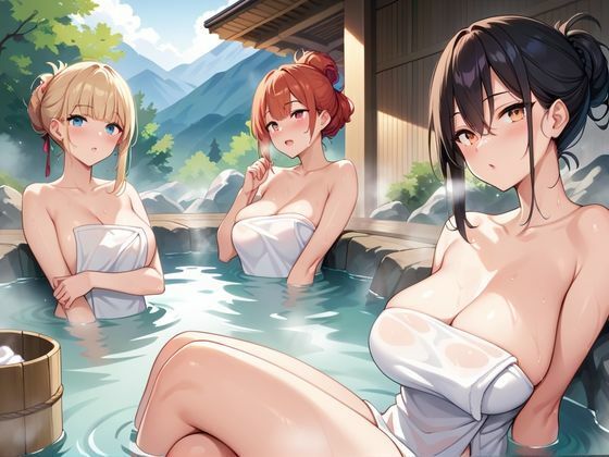 サンプル画像2:爆乳女子とハーレム温泉旅行(R5_Labo) [d_550858]