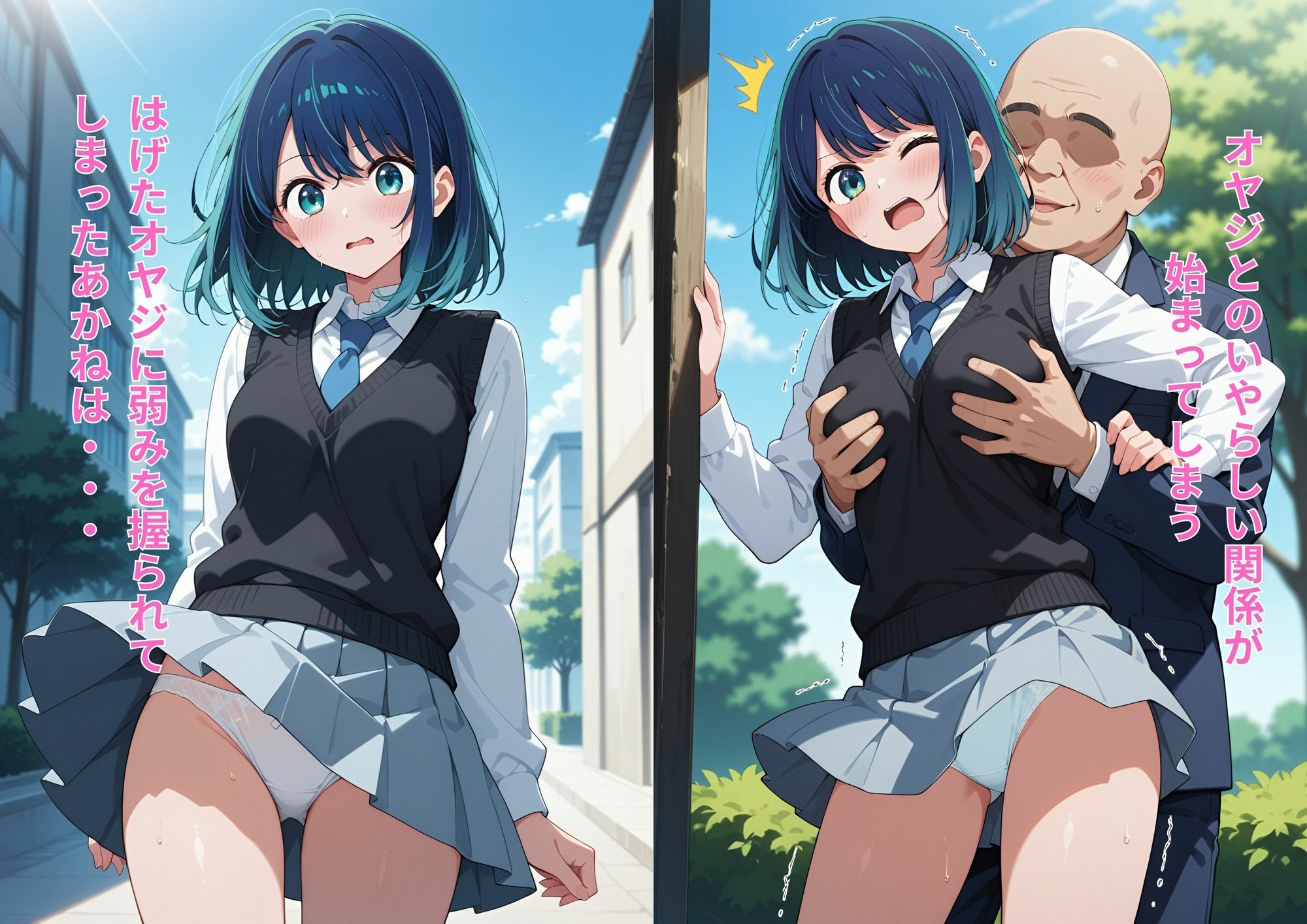 サンプル画像1:はげオヤジの陵◯調教記録黒川あ◯ね編(エイハブ) [d_550863]