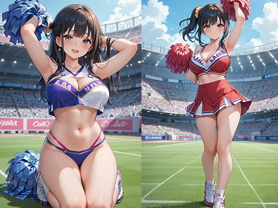 サンプル画像1:チア部女子と2人きり時間(AIOI出版) [d_550907]