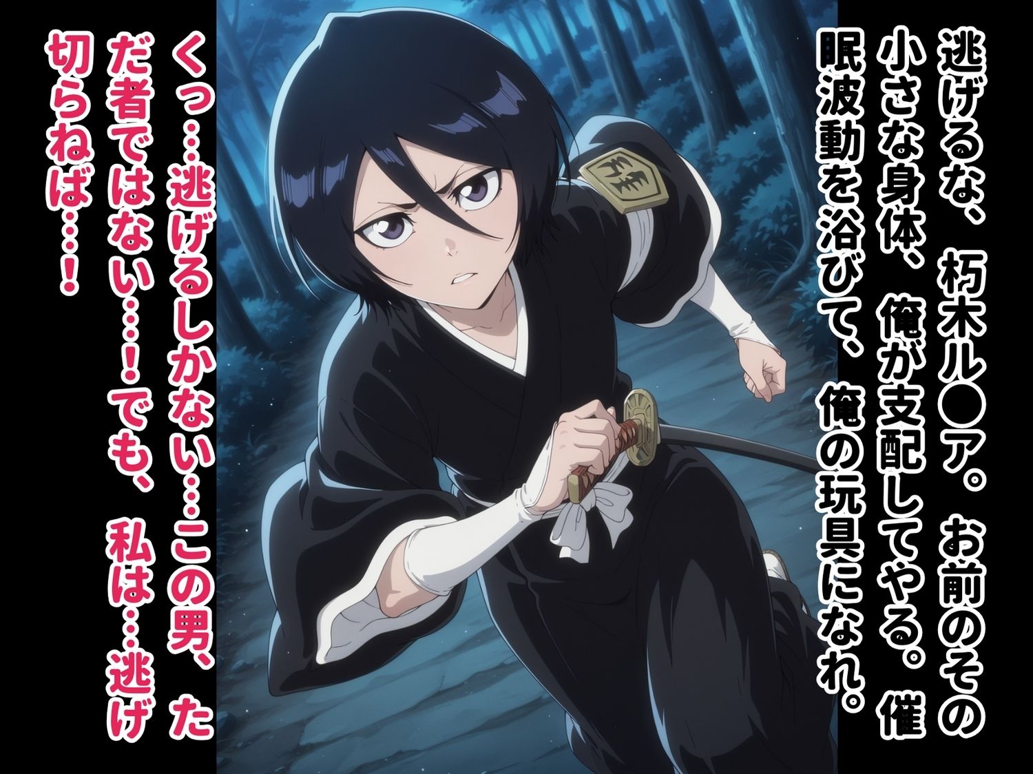 サンプル画像2:【完全敗北】朽木ル◯ア  〜彼女の魂は、催●波動に飲み込まれる。〜(種きゅん☆ハーレム計画) [d_550924]