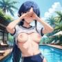 とある学園の体育授業8  黄◯川愛穂