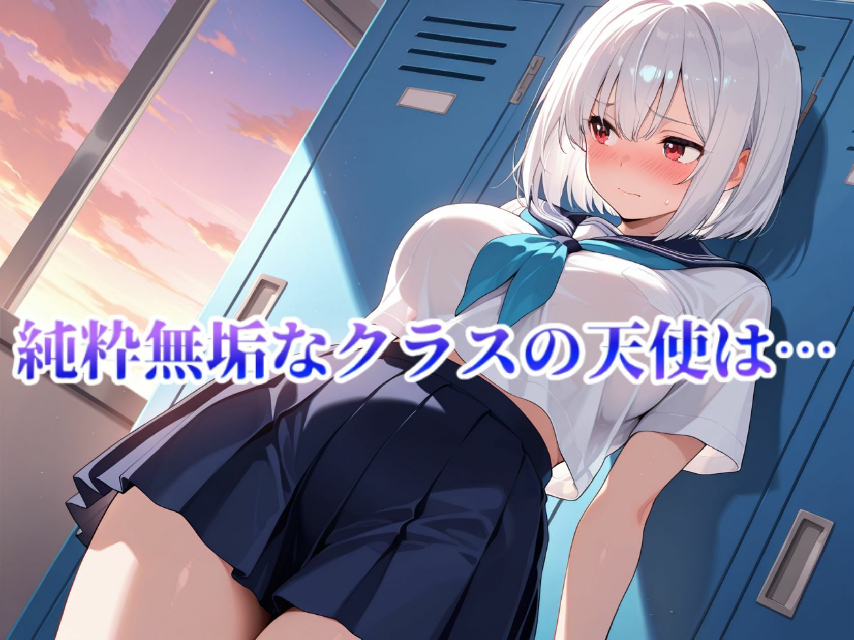 サンプル画像1:純白〇K天使と…(じすとん部屋) [d_550953]